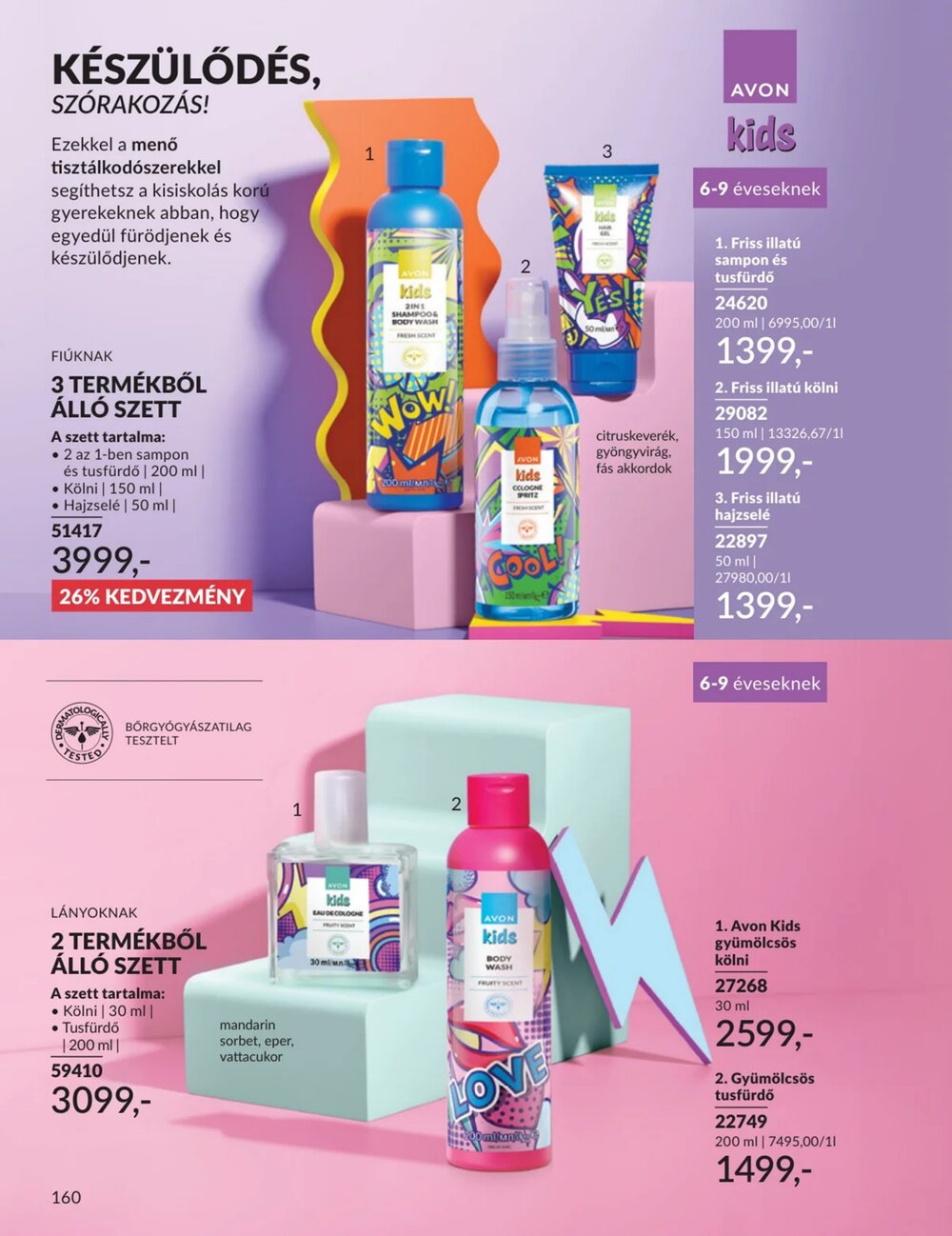 Avon akciós újság 2026.01.01-től - 160. oldal.