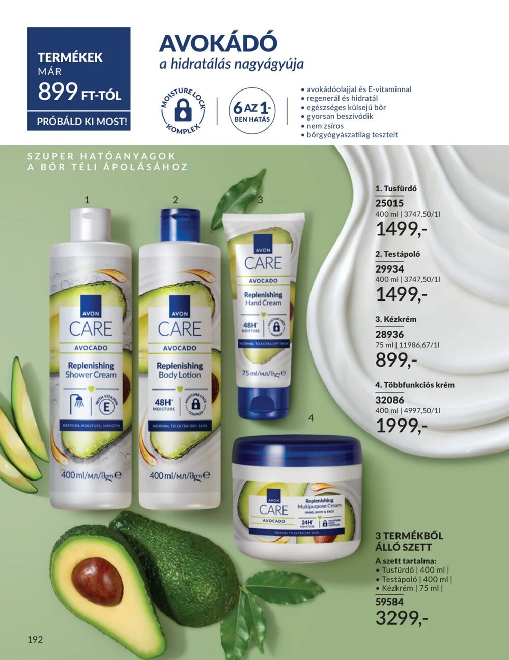 Avon akciós újság 2026.01.01-től - 192. oldal.