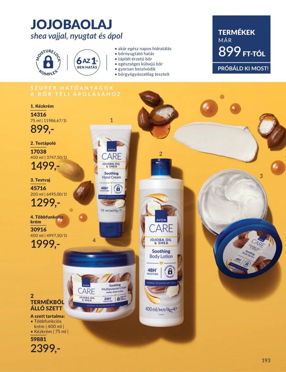 Avon akciós újság 2026.01.01-től - 193. oldal.