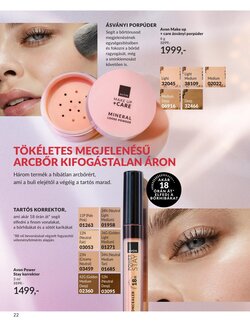 Avon akciós újság 2026.01.01-től - 22. oldal.