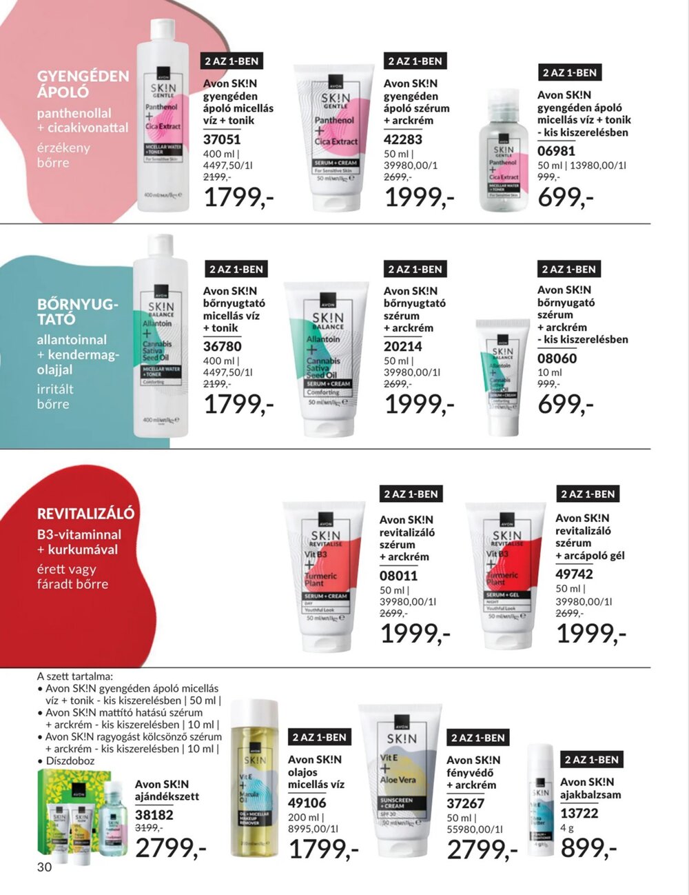 Avon akciós újság 2026.01.01-től - 30. oldal.