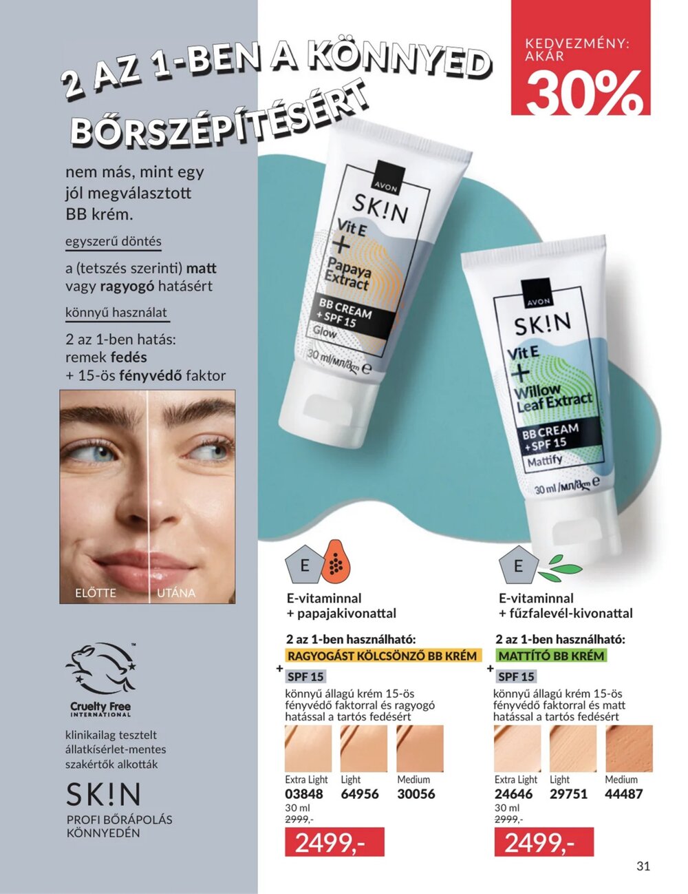 Avon akciós újság 2026.01.01-től - 31. oldal.