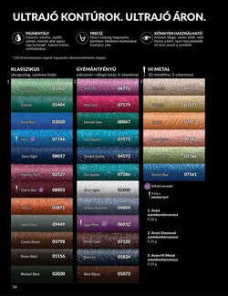 Avon akciós újság 2026.01.01-től - 36. oldal.