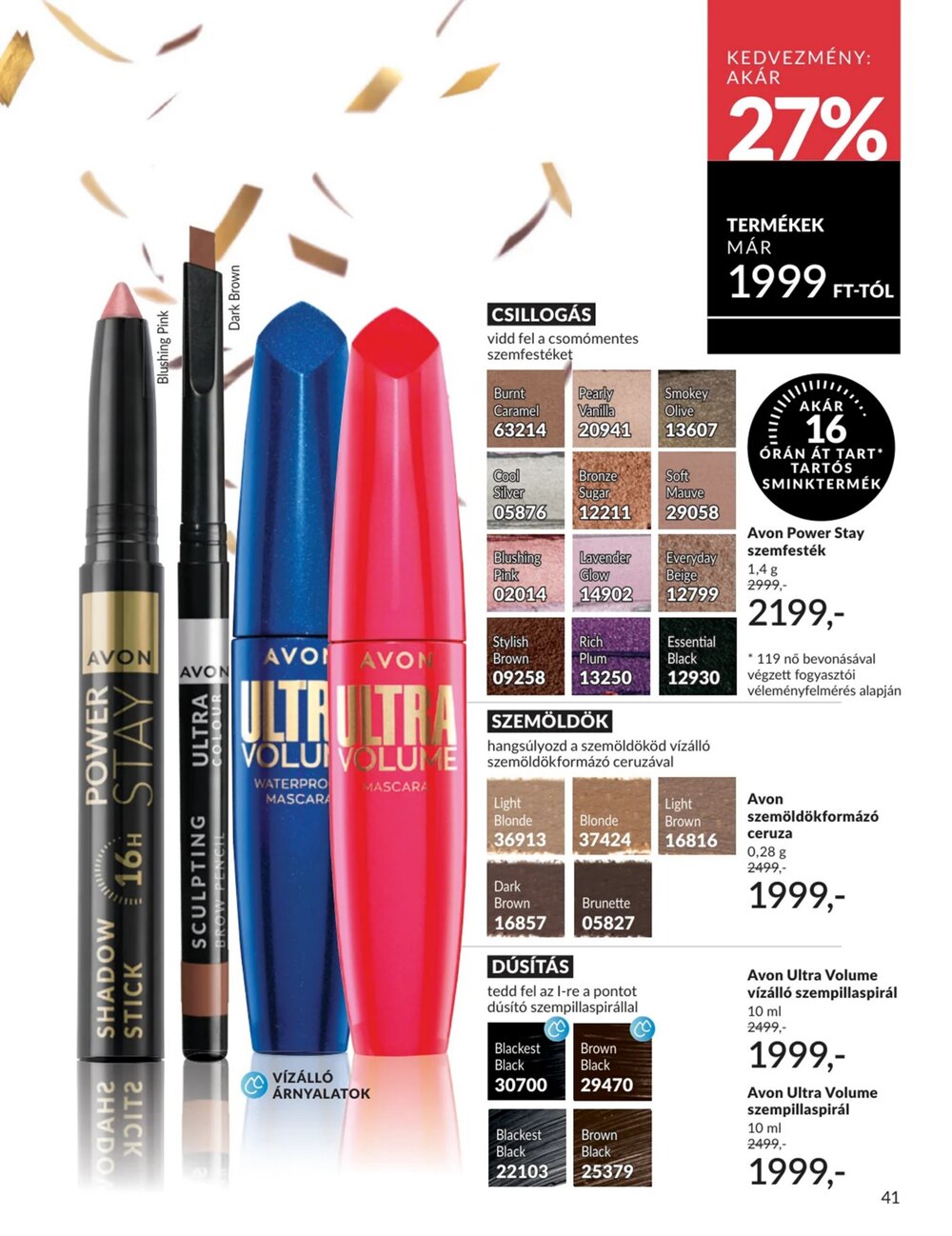 Avon akciós újság 2026.01.01-től - 41. oldal.