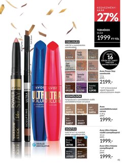 Avon akciós újság 2026.01.01-től - 41. oldal.