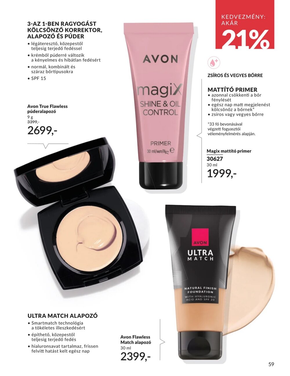 Avon akciós újság 2026.01.01-től - 59. oldal.