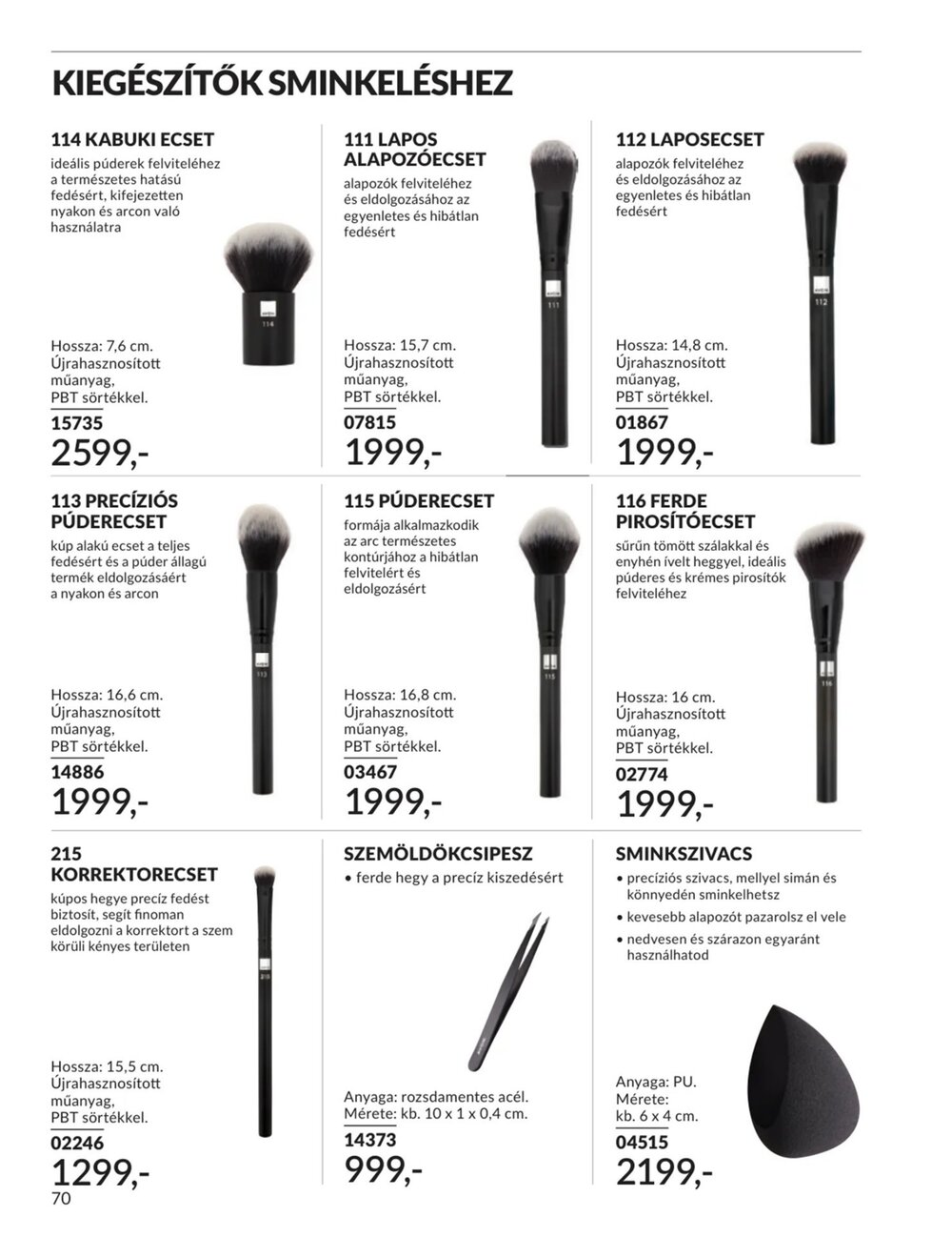 Avon akciós újság 2026.01.01-től - 70. oldal.