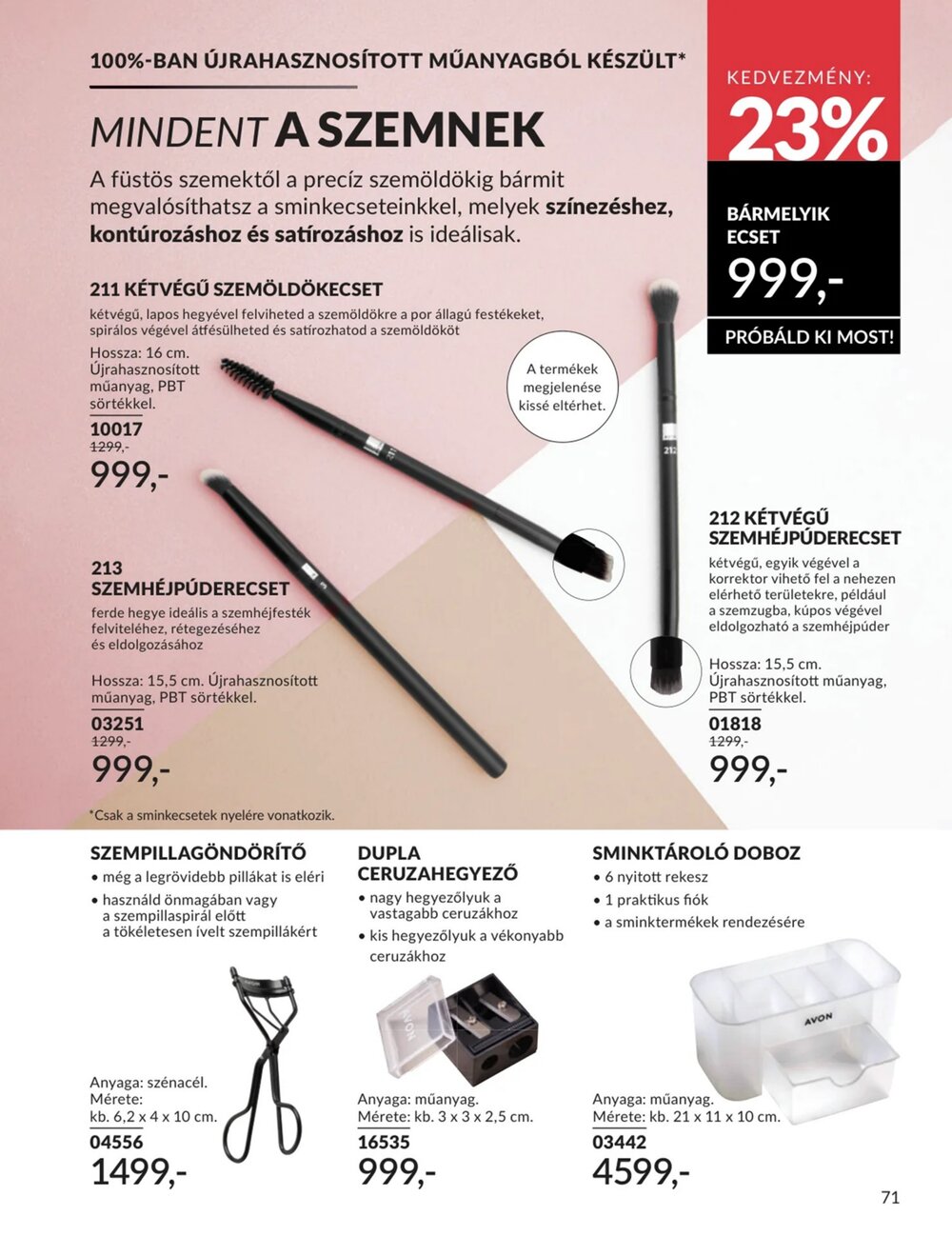 Avon akciós újság 2026.01.01-től - 71. oldal.