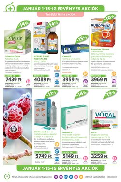 Alma Gyógyszertárak akciós újság 2026.01.01-től - 18. oldal.