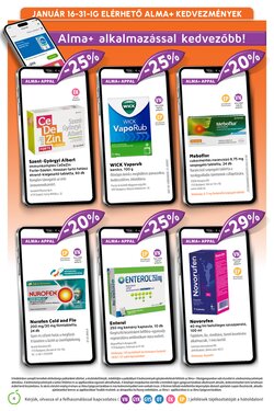 Alma Gyógyszertárak akciós újság 2026.01.01-től - 4. oldal.