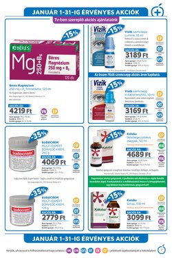 Alma Gyógyszertárak akciós újság 2026.01.01-től - 7. oldal.