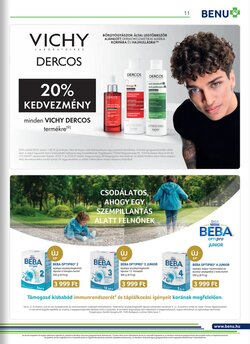 BENU Gyógyszertárak akciós újság 2026.01.01-től - 11. oldal.