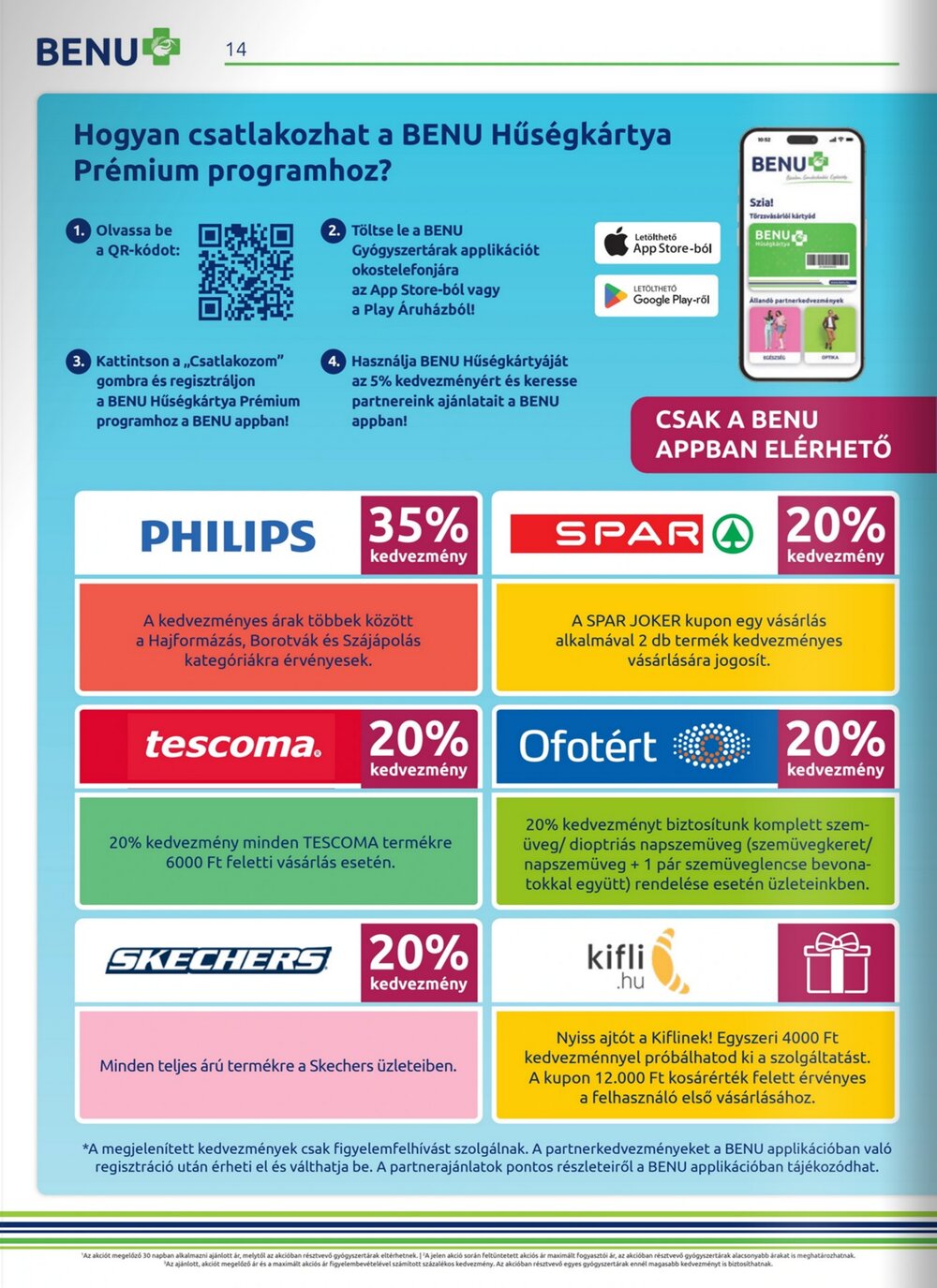 BENU Gyógyszertárak akciós újság 2026.01.01-től - 14. oldal.