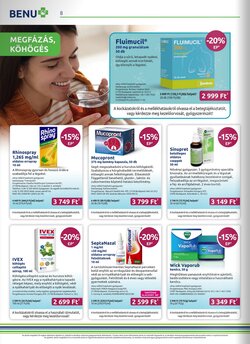 BENU Gyógyszertárak akciós újság 2026.01.01-től - 8. oldal.