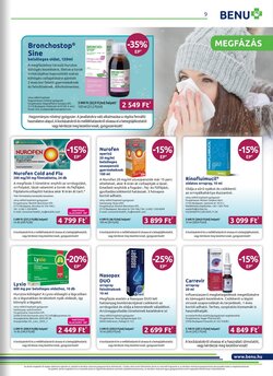 BENU Gyógyszertárak akciós újság 2026.01.01-től - 9. oldal.