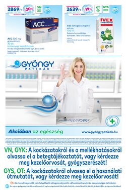 Gyöngy Patikák akciós újság 2026.01.01-től - 20. oldal.