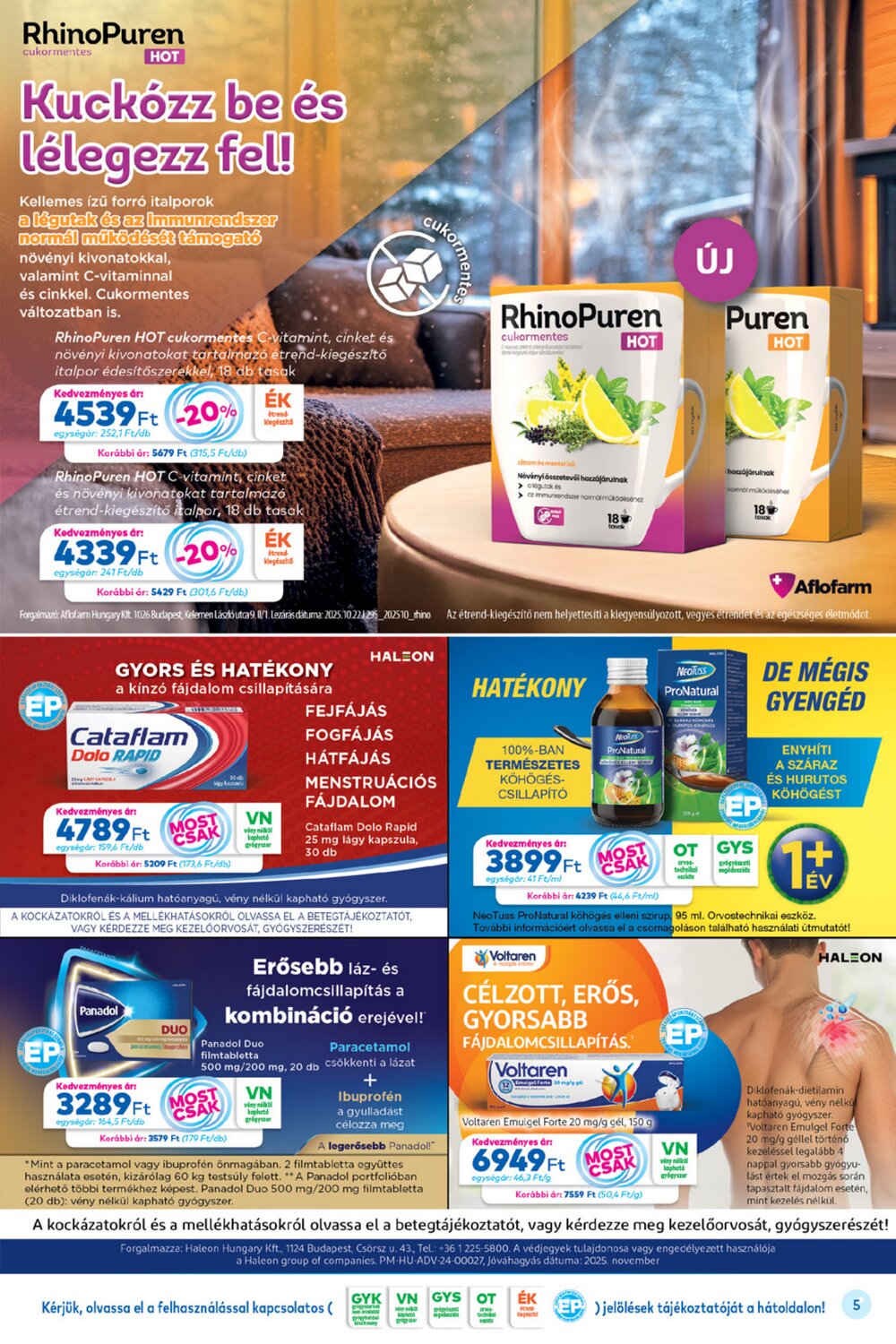 Gyöngy Patikák akciós újság 2026.01.01-től - 5. oldal.