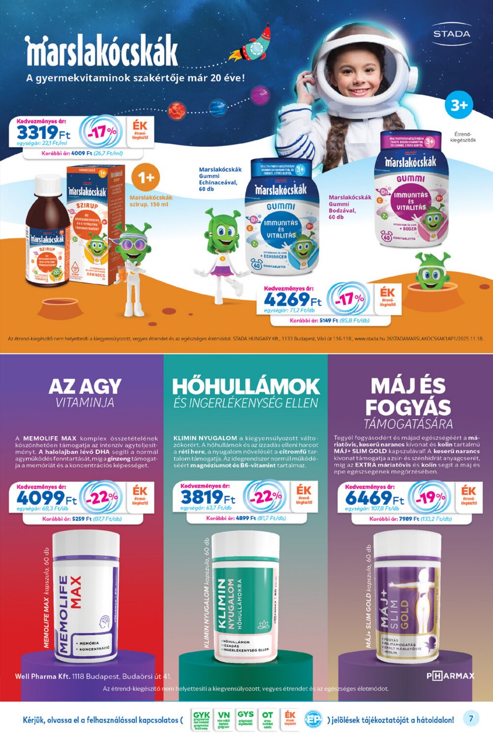 Gyöngy Patikák akciós újság 2026.01.01-től - 7. oldal.