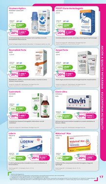 Kulcs Patika akciós újság 2026.01.01-től - 17. oldal.