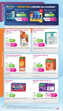 Kulcs Patika akciós újság 2026.01.01-től - 2. oldal.