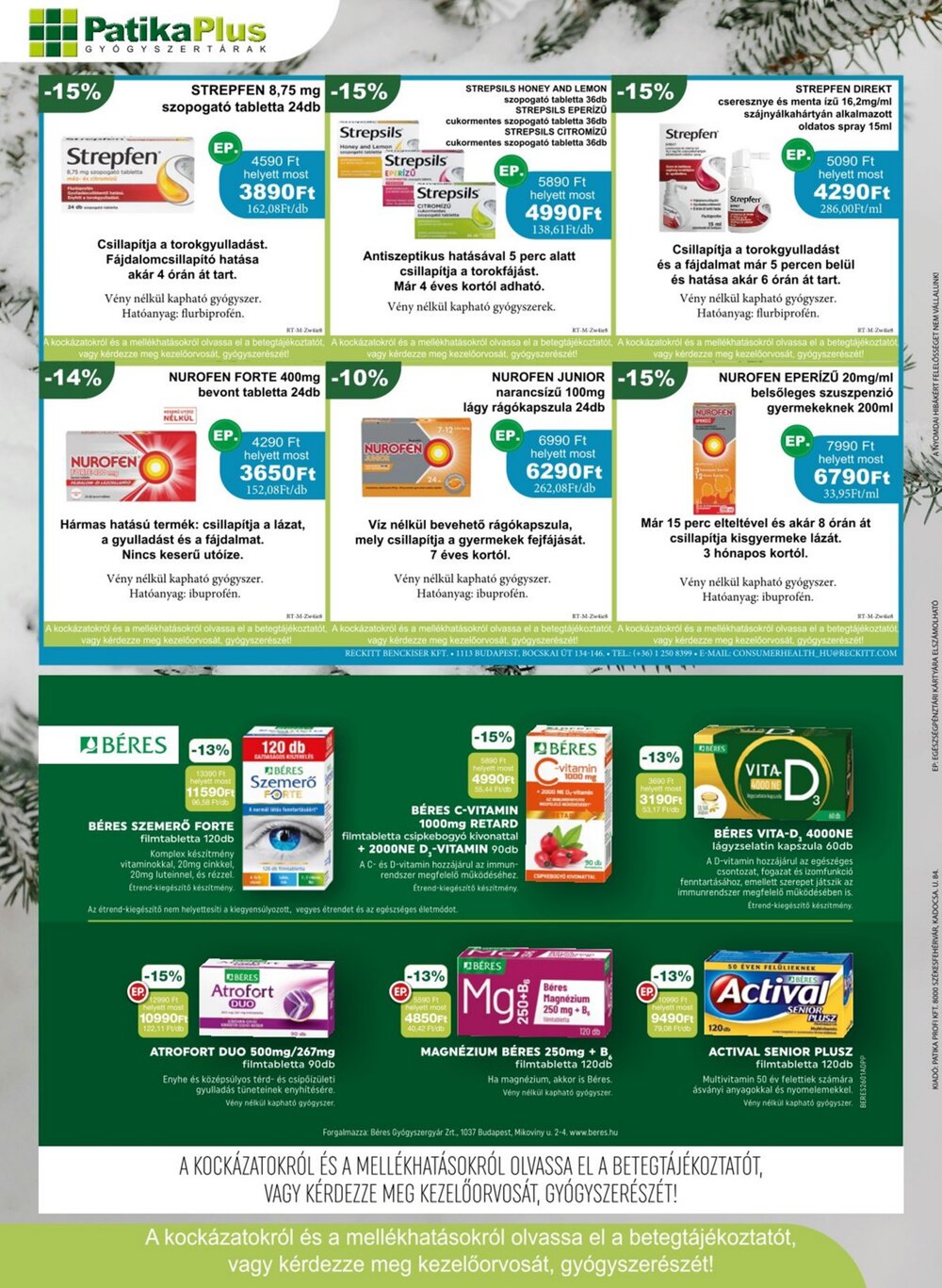 PatikaPlus akciós újság 2026.01.01-től - 4. oldal.