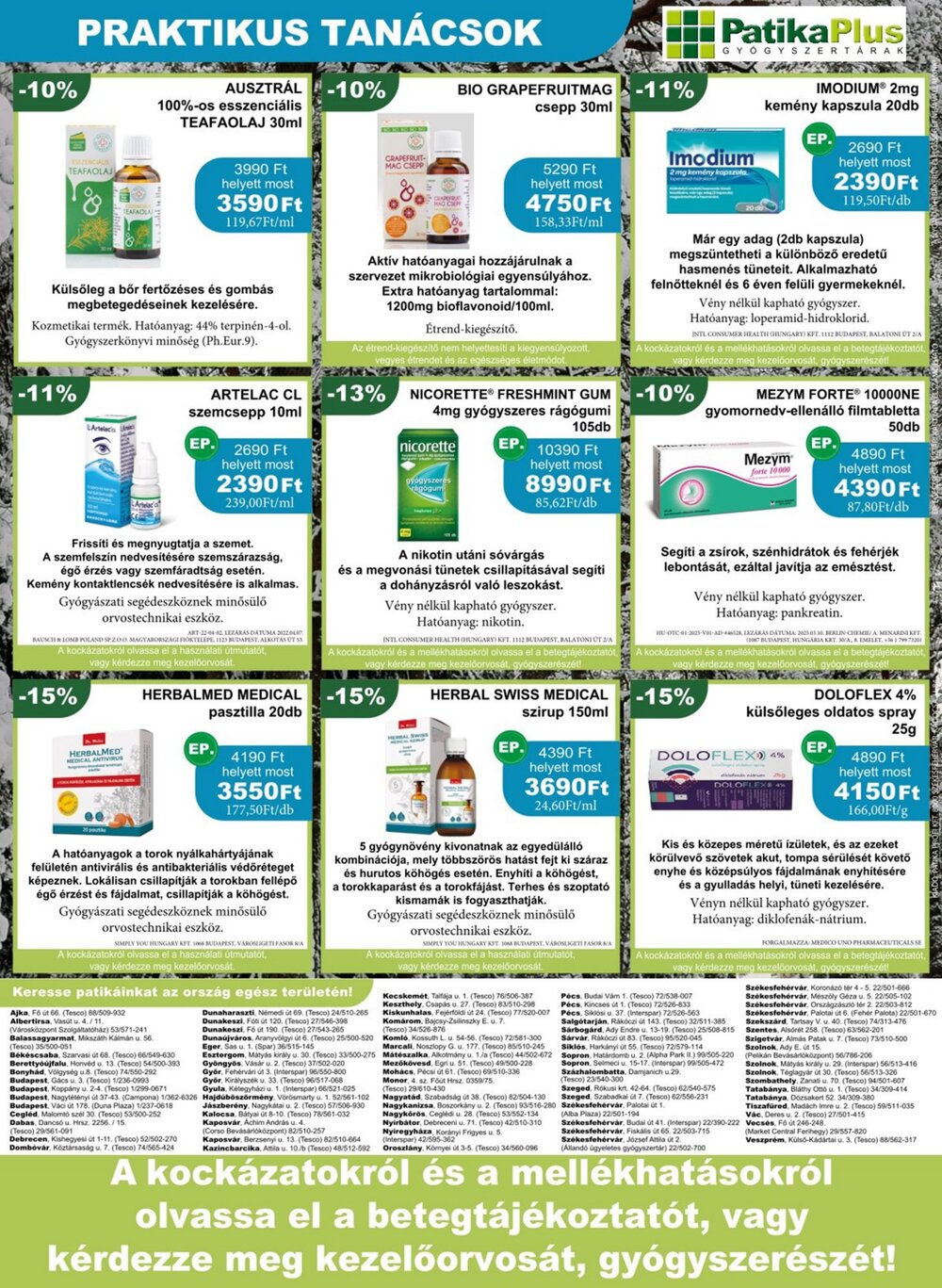 PatikaPlus akciós újság 2026.01.01-től - 8. oldal.