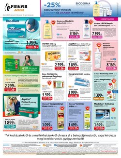 Pingvin Patika akciós újság 2026.01.01-től - 8. oldal.