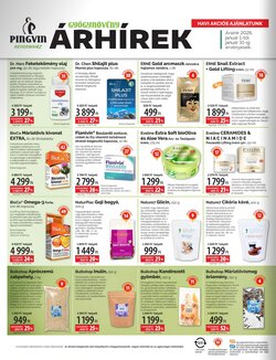 Pingvin Patika akciós újság 2026.01.01-től - 2. oldal.