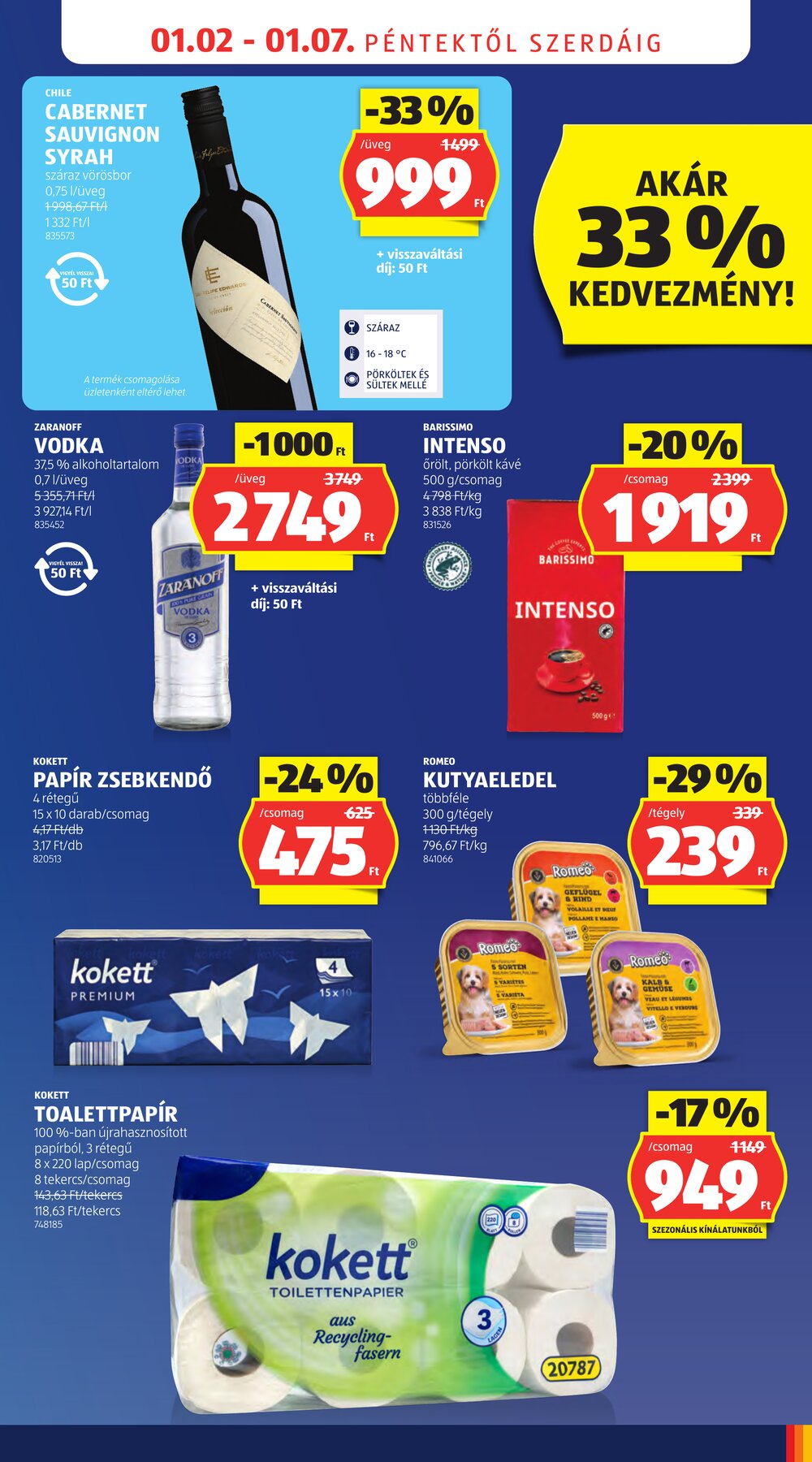 Aldi akciós újság 2026.01.02-től - 11. oldal.