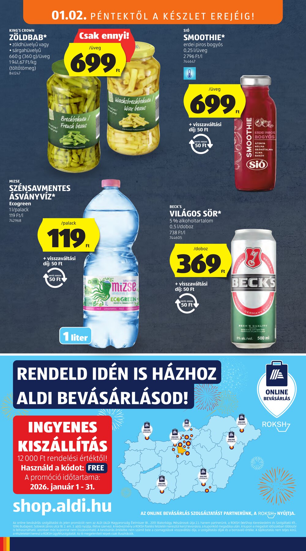 Aldi akciós újság 2026.01.02-től - 14. oldal.