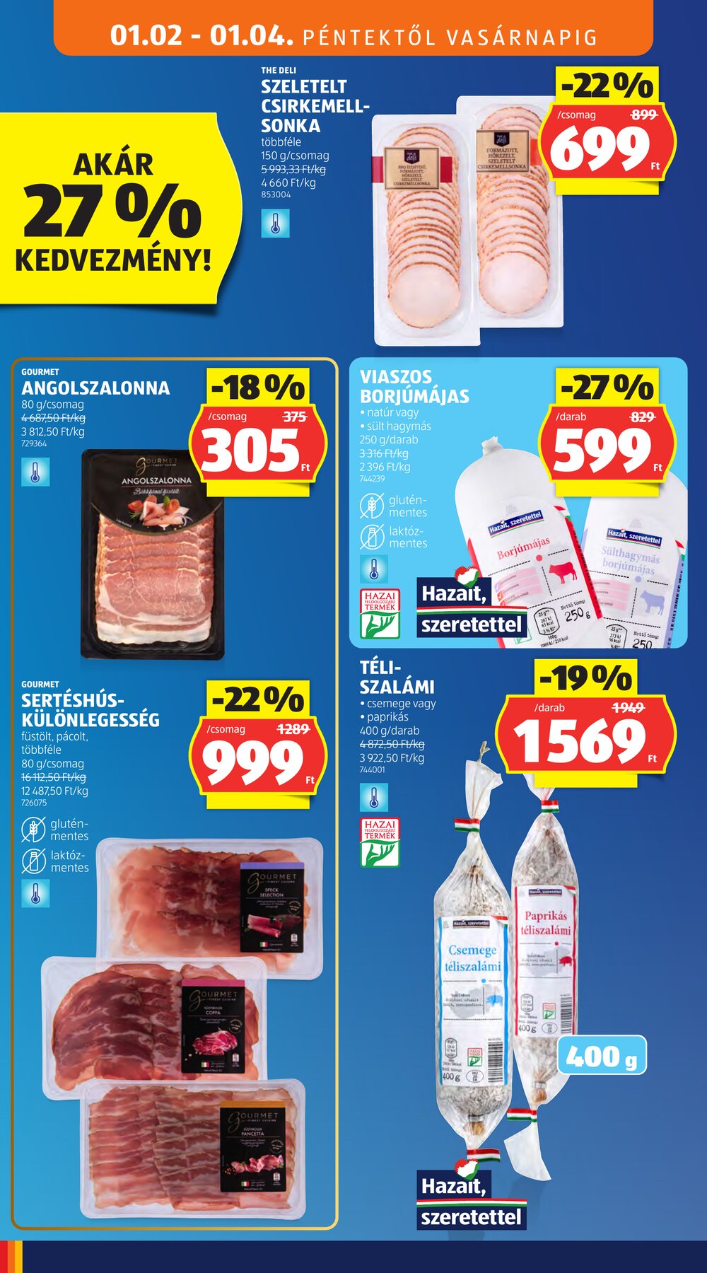 Aldi akciós újság 2026.01.02-től - 8. oldal.