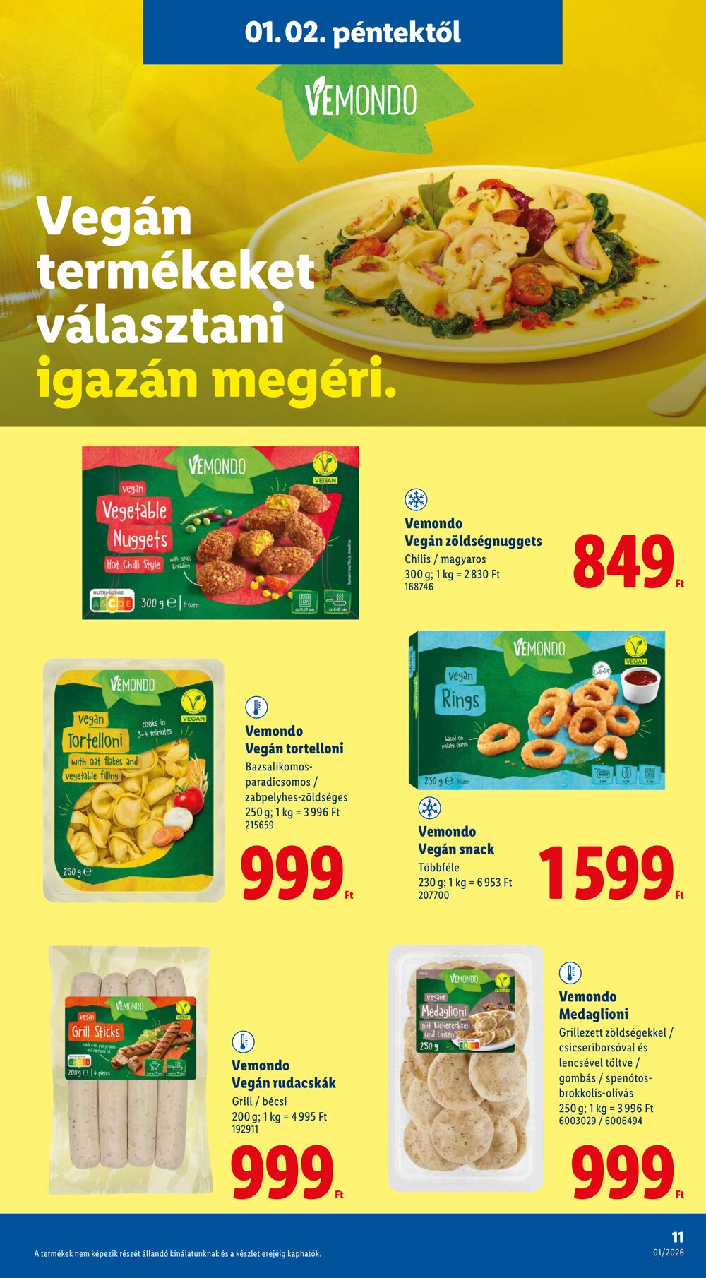 Lidl akciós újság 2026.01.02-től - 11. oldal.