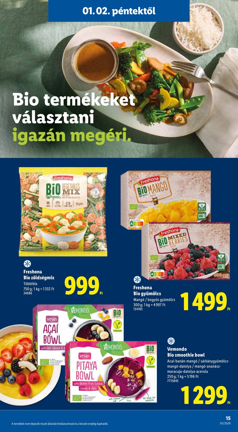 Lidl akciós újság 2026.01.02-től - 15. oldal.