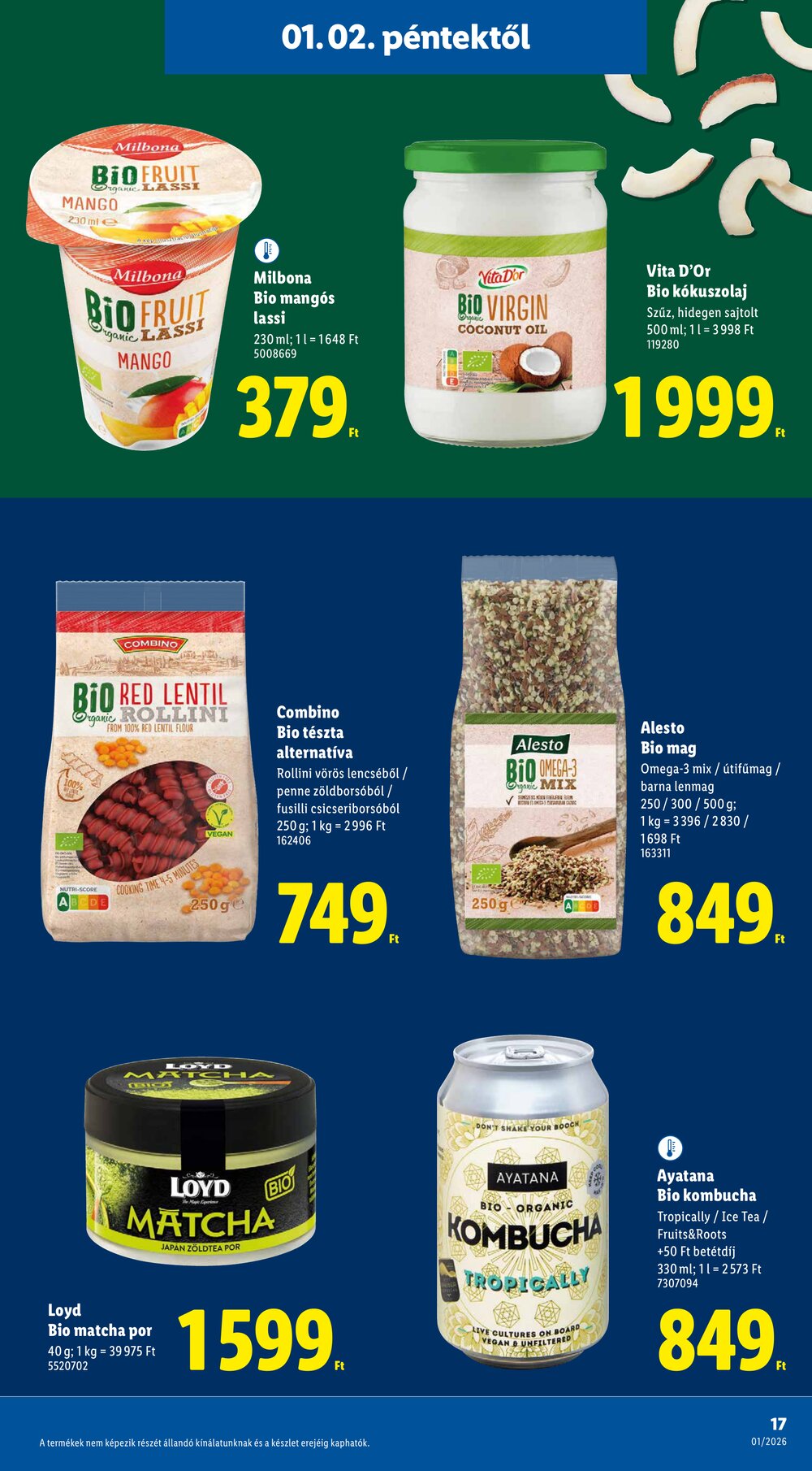 Lidl akciós újság 2026.01.02-től - 17. oldal.