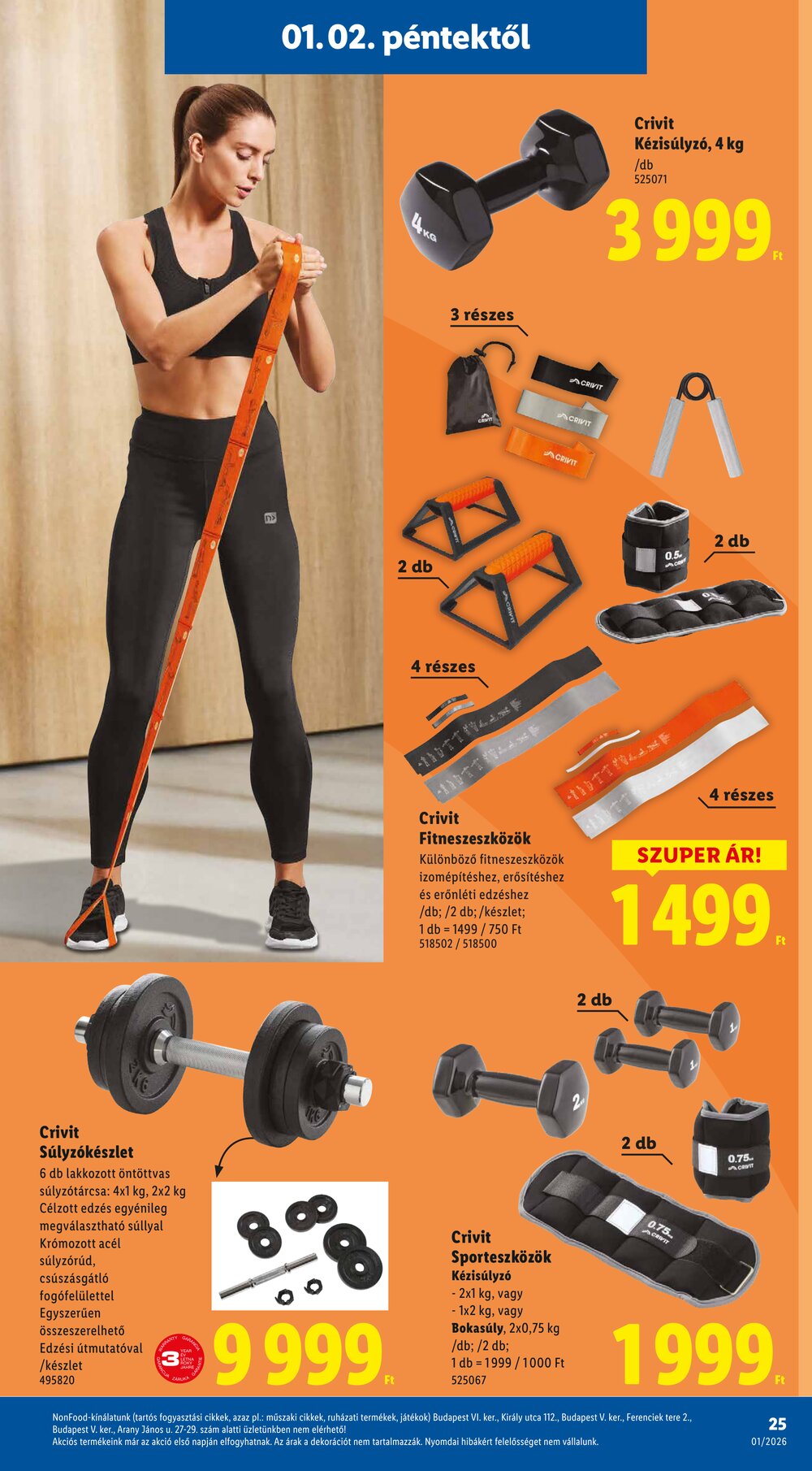 Lidl akciós újság 2026.01.02-től - 25. oldal.