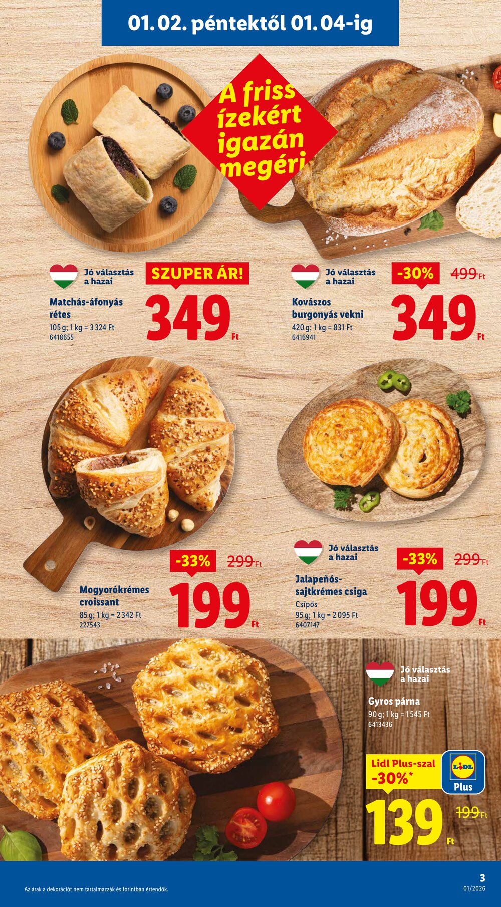 Lidl akciós újság 2026.01.02-től - 3. oldal.