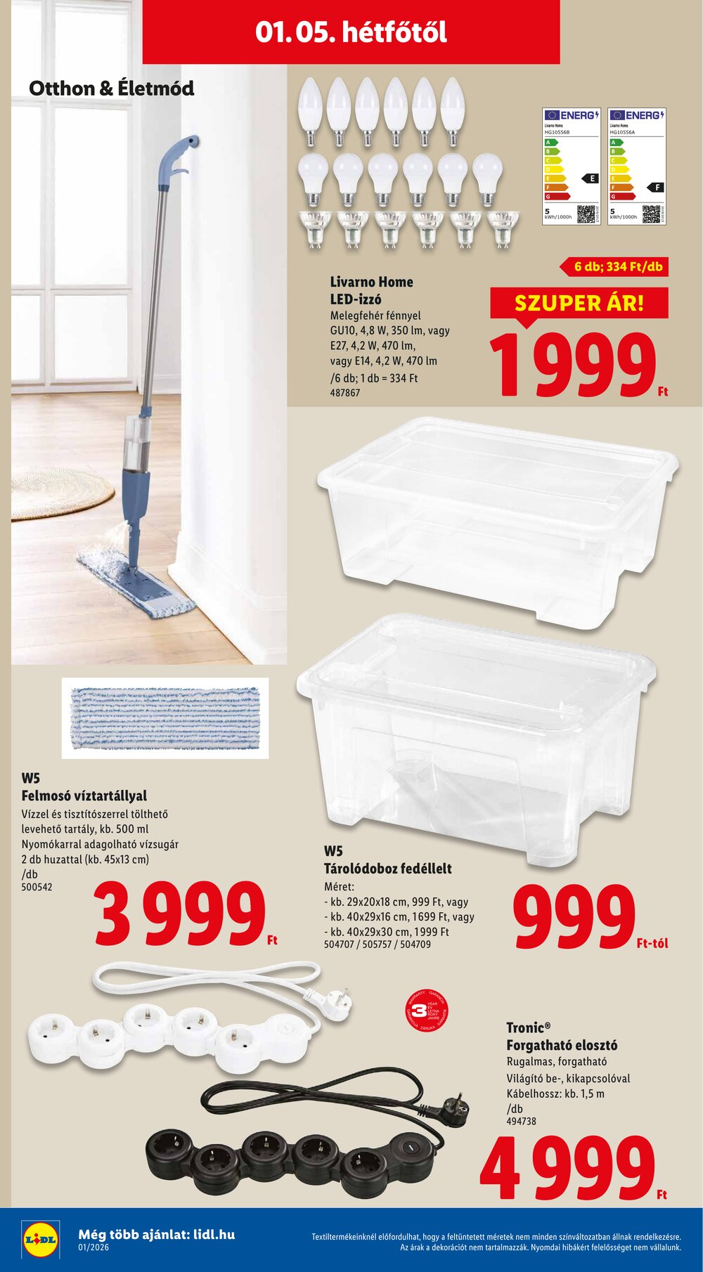 Lidl akciós újság 2026.01.02-től - 42. oldal.