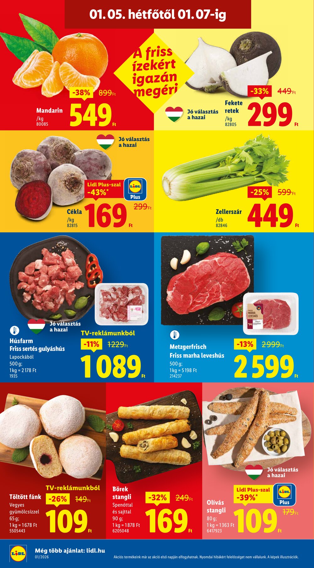 Lidl akciós újság 2026.01.02-től - 48. oldal.