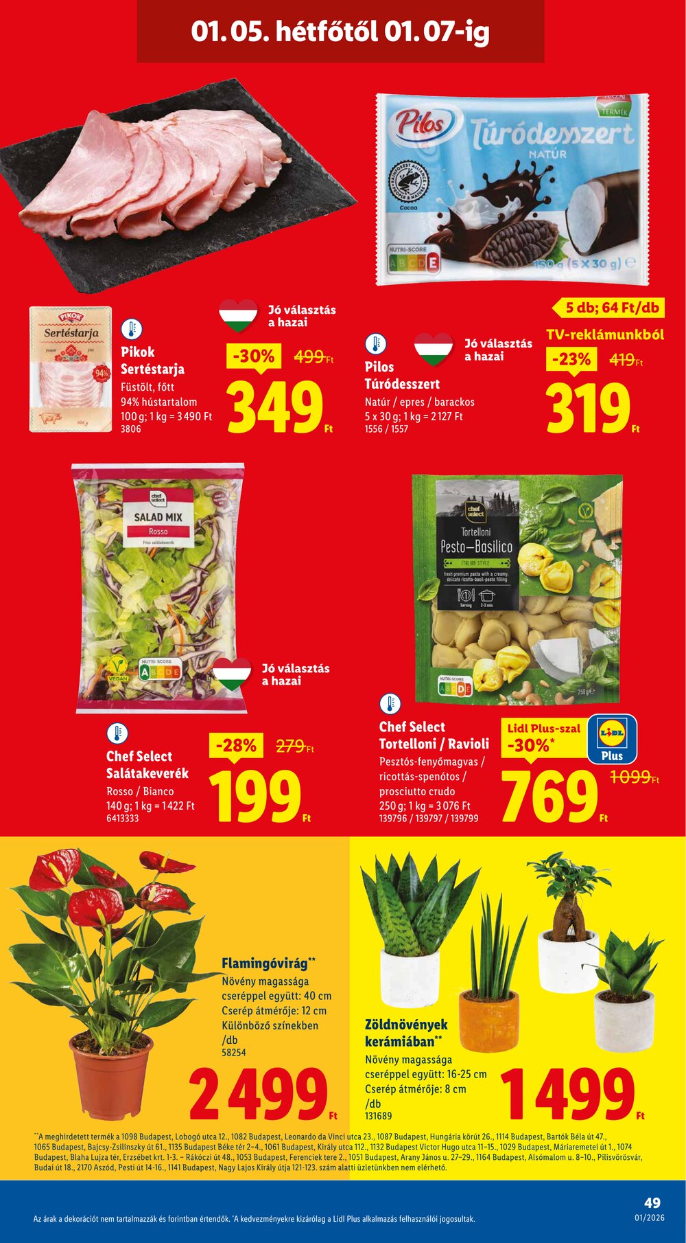 Lidl akciós újság 2026.01.02-től - 49. oldal.