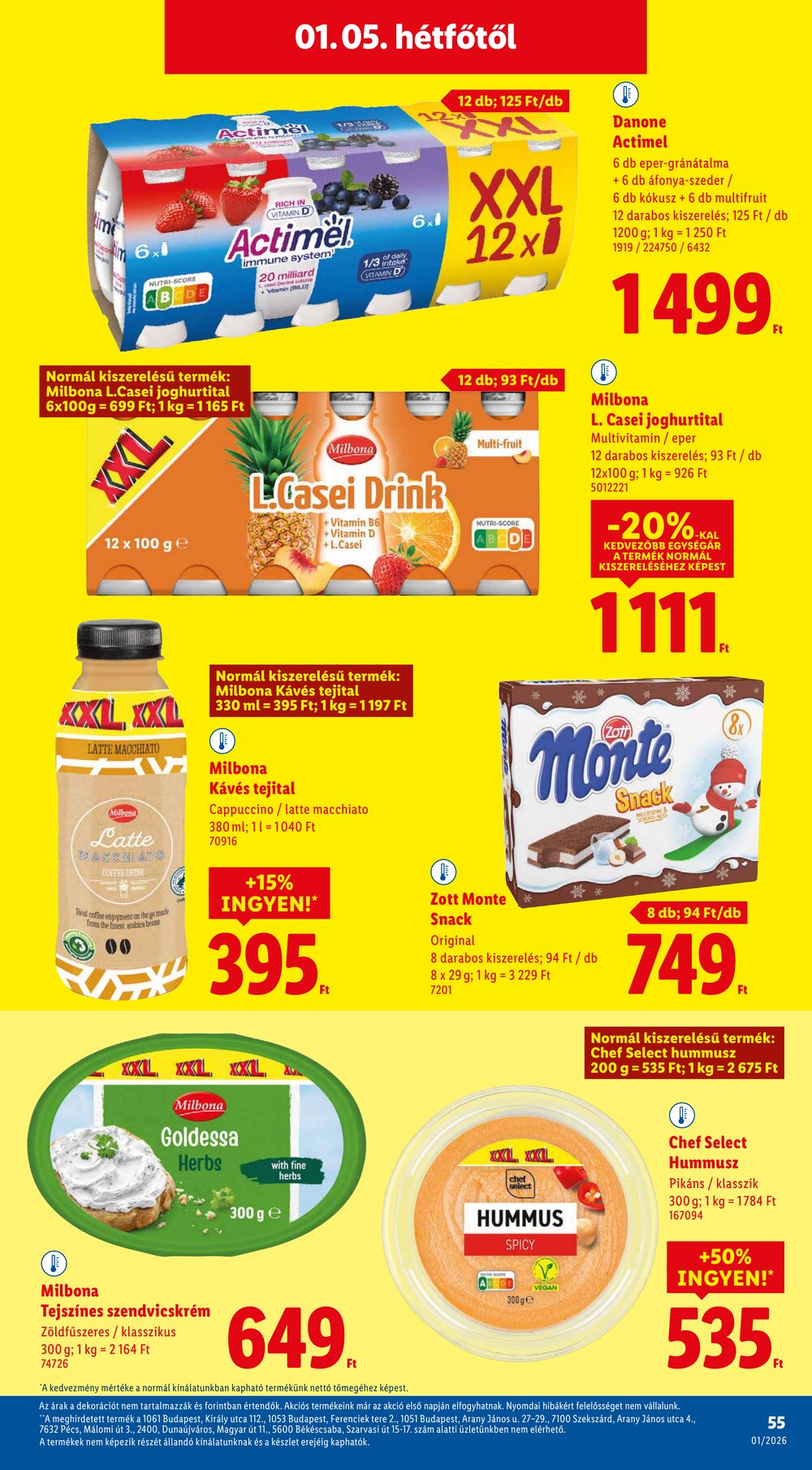 Lidl akciós újság 2026.01.02-től - 55. oldal.