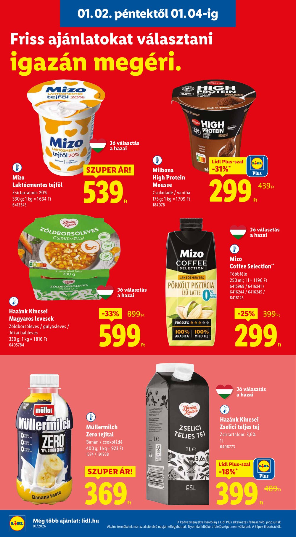 Lidl akciós újság 2026.01.02-től - 6. oldal.
