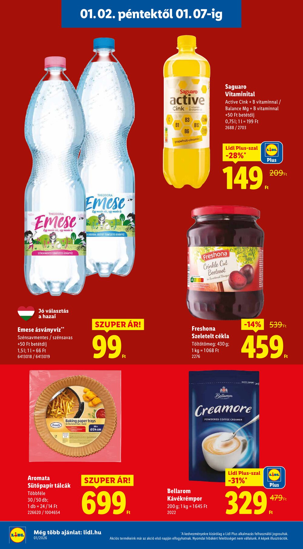 Lidl akciós újság 2026.01.02-től - 8. oldal.