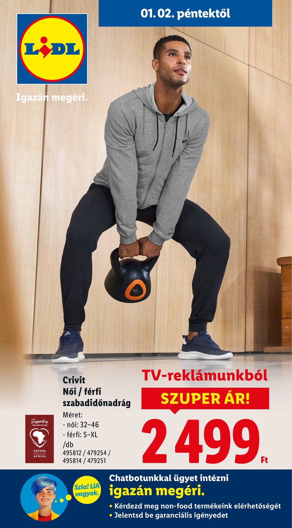 Lidl akciós újság 2026.01.02-től - 1. oldal.