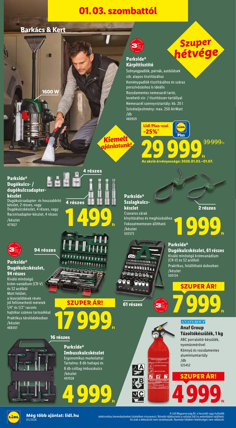 Lidl akciós újság 2026.01.02-től - 10. oldal.