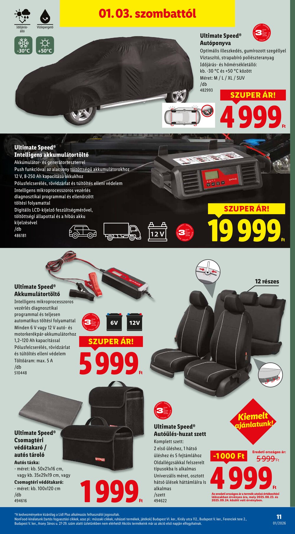 Lidl akciós újság 2026.01.02-től - 11. oldal.