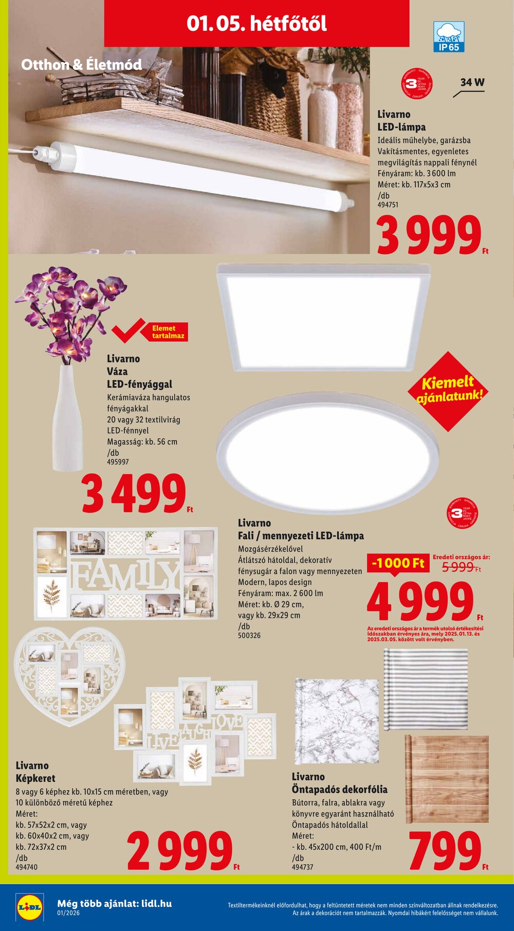 Lidl akciós újság 2026.01.02-től - 16. oldal.