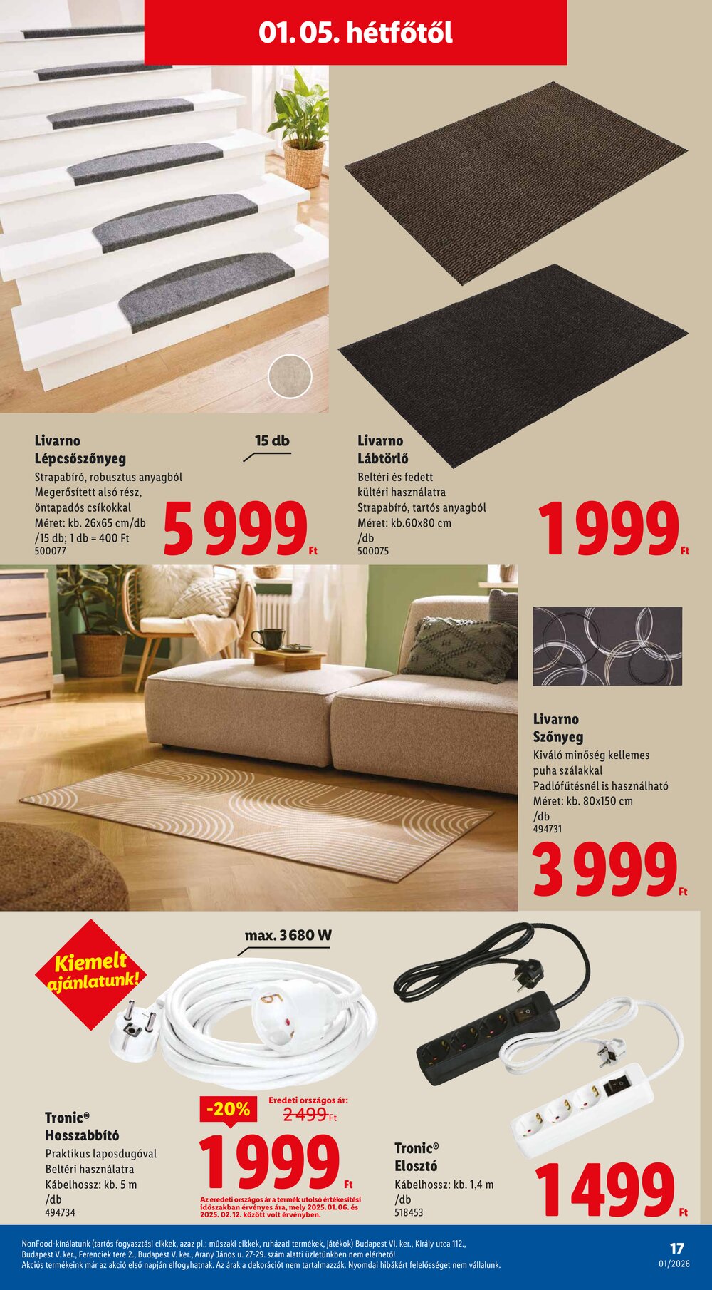 Lidl akciós újság 2026.01.02-től - 17. oldal.