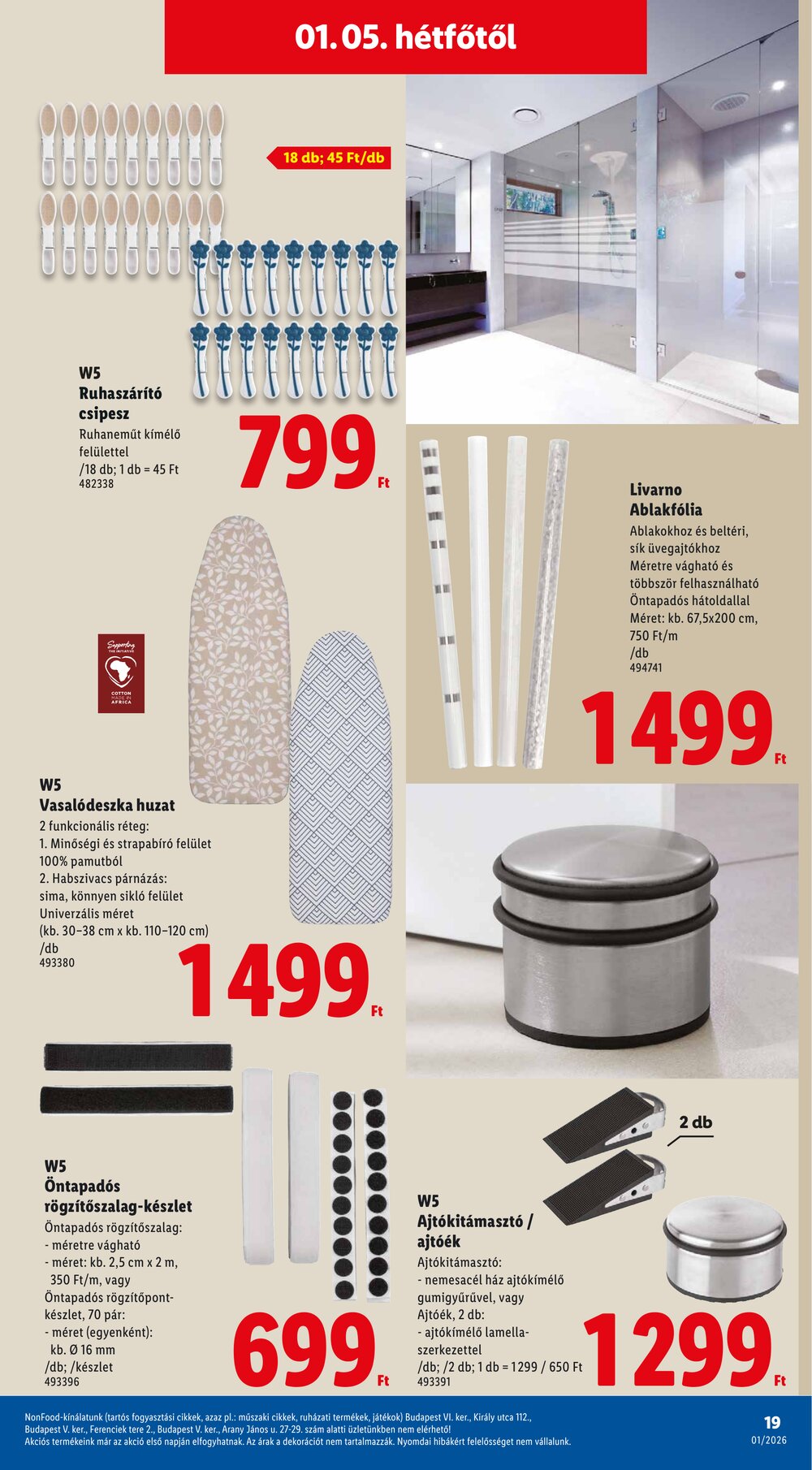 Lidl akciós újság 2026.01.02-től - 19. oldal.