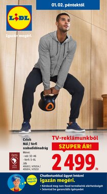 Lidl akciós újság 2026.01.02-től