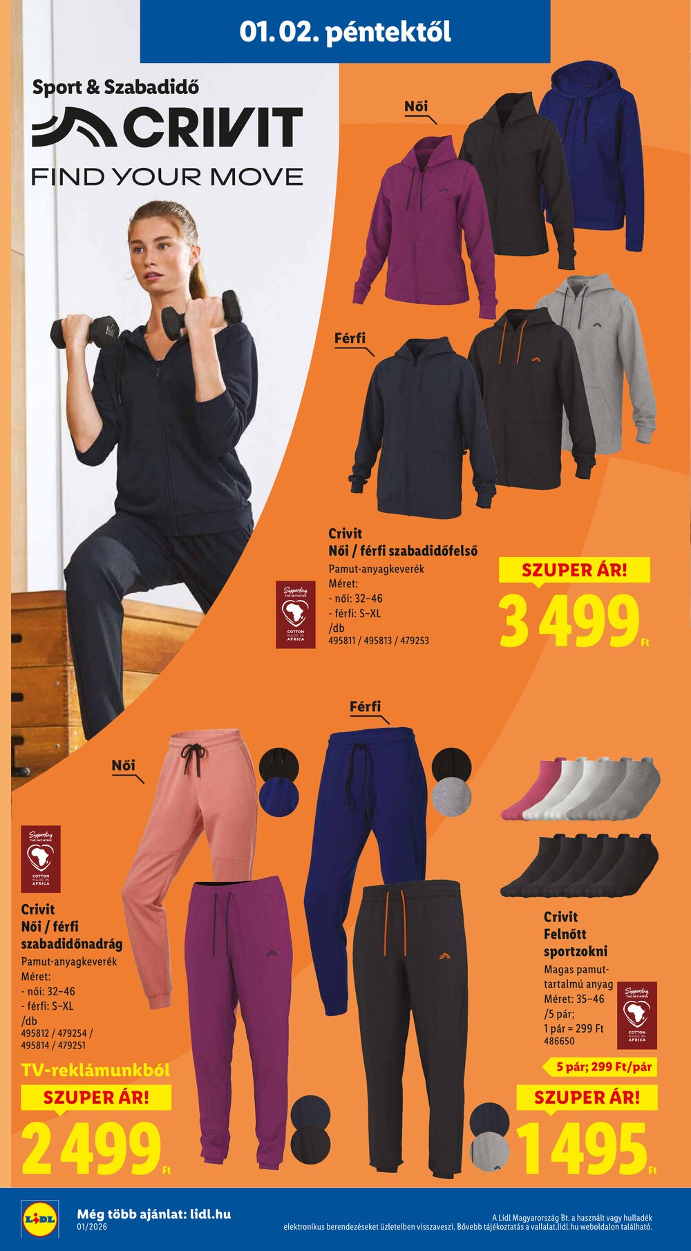 Lidl akciós újság 2026.01.02-től - 2. oldal.